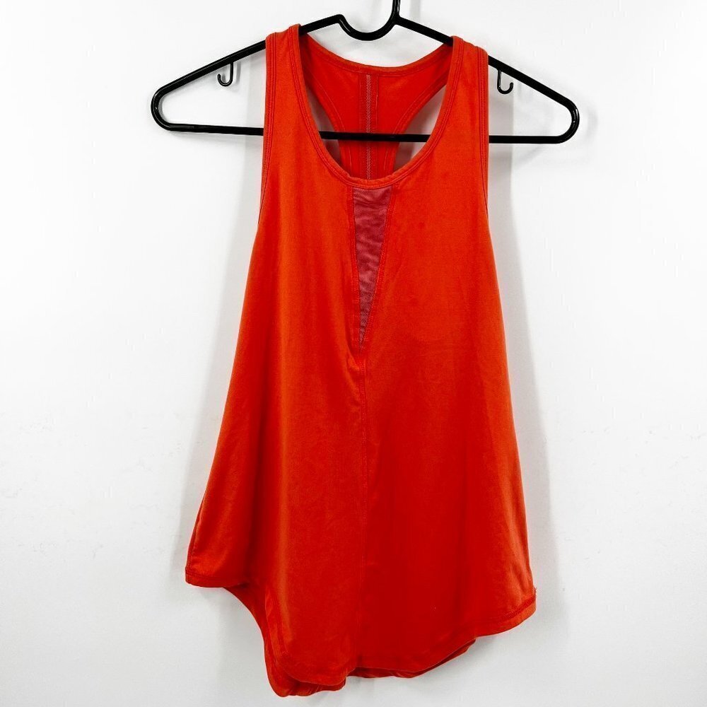 ✅ ZYIA ORANGE RACERBACK TANK‎ SIZE MEDIUM